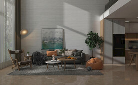 别墅豪宅客厅室内效果