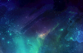 蓝色宇宙星空图片素材