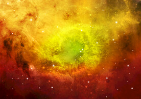 金色宇宙星空图片素材