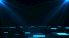 蓝色科技感会议背景图片素材