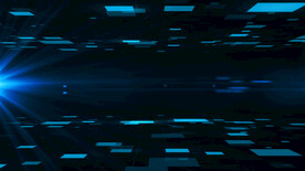 蓝色科技感会议背景图片素材