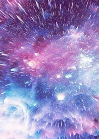 3D炸裂线条紫蓝渐变