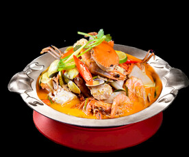 风味肉蟹煲