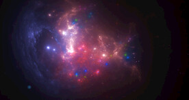 绚丽宇宙星空图片素材