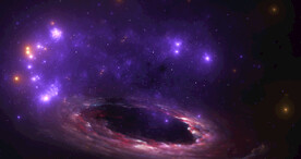 深邃宇宙星空图片素材