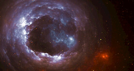 绚丽宇宙星空舞台背景