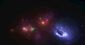 梦幻宇宙星空图片素材