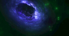 蓝色宇宙星空图片素材