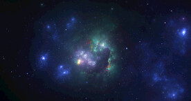 绚丽宇宙星空图片素材