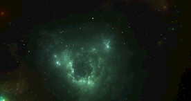 星空舞台宇宙背景