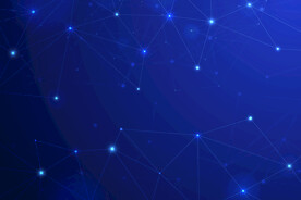 蓝色科技感会议背景图片