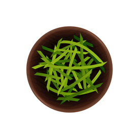 美食插画 海带丝