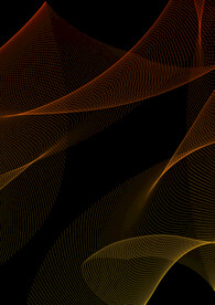 飘逸线条红蓝渐变