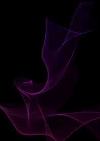 飘逸线条紫色渐变