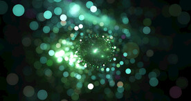 梦幻光影斑点晚会粒子舞台背景
