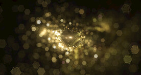 梦幻光影斑点晚会粒子舞台背景