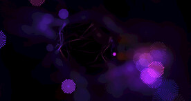 光晕光影斑点晚会粒子舞台背景