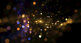 梦幻光影斑点晚会粒子舞台背景