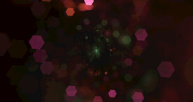 唯美光影斑点晚会粒子舞台背景