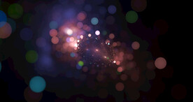 唯美光影斑点晚会粒子舞台背景