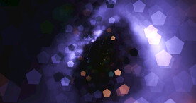 紫色光影斑点晚会粒子舞台背景