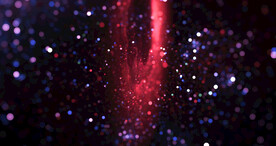 唯美光影斑点晚会粒子舞台背景