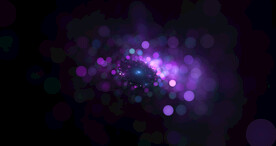 紫色光影斑点晚会粒子舞台背景