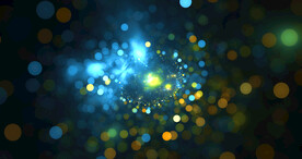 唯美光影斑点晚会粒子舞台背景