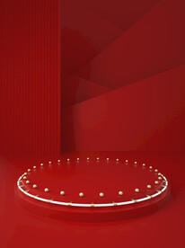 红色背景