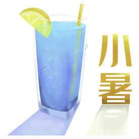 夏天夏季卡通元素