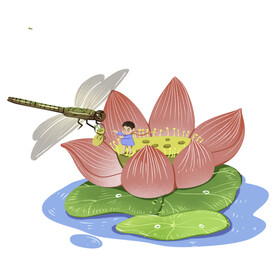 夏天夏季卡通元素