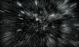 动感空间粒子星空穿梭图片