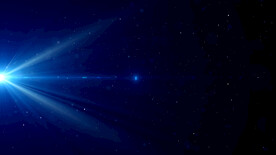 蓝色科技感粒子光影光晕背景