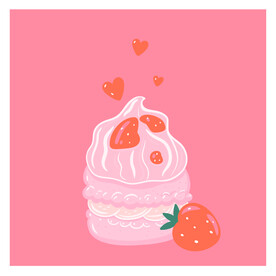 爱情 蛋糕 草莓