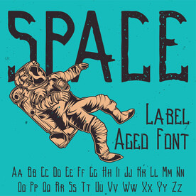 宇航员潮流海报