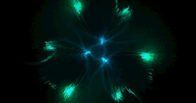 色彩爆发飞溅宇宙星空图片