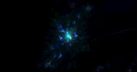 炫彩宇宙星空时光穿梭图片