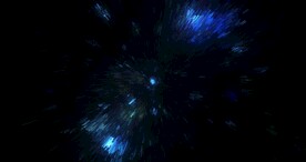 炫彩宇宙星空时光穿梭图片