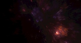 创意放射宇宙星空图片