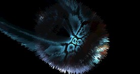 创意放射宇宙星空图片