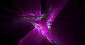 喷溅发散放射绚丽宇宙星空图片