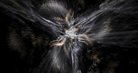 喷溅发散放射绚丽宇宙星空图片