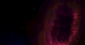 喷溅发散放射绚丽梦幻宇宙