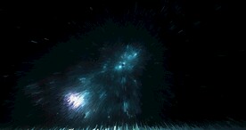 未来科技感宇宙星空