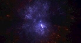 未来科技感宇宙星空