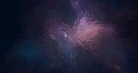 酷炫爆破放射宇宙星空