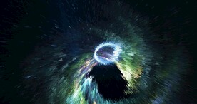 爆发飞溅宇宙星空图片