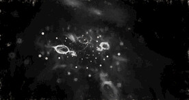 黑白格调宇宙星空粒子图片