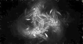 黑白格调宇宙星空粒子