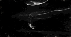 黑白格调宇宙星空粒子图片